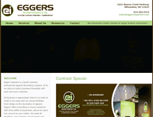 Tablet Screenshot of eggersimprints.com